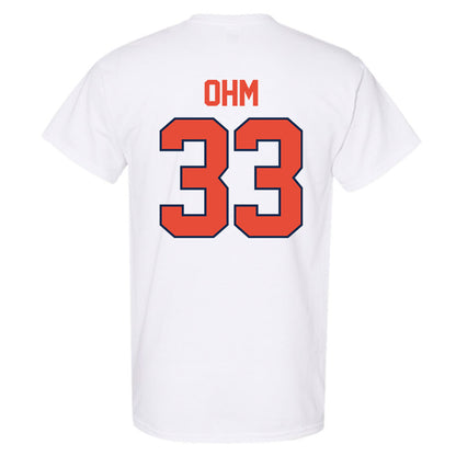 Illinois - NCAA Baseball : Ryan Ohm - Classic Shersey T-Shirt-1