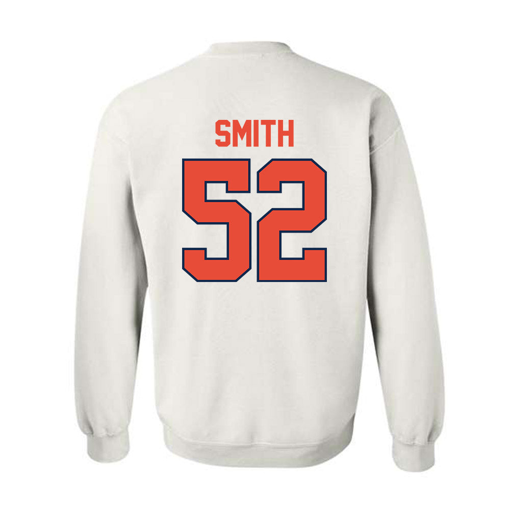Illinois - NCAA Football : Champ Smith - Classic Shersey Crewneck Sweatshirt-1
