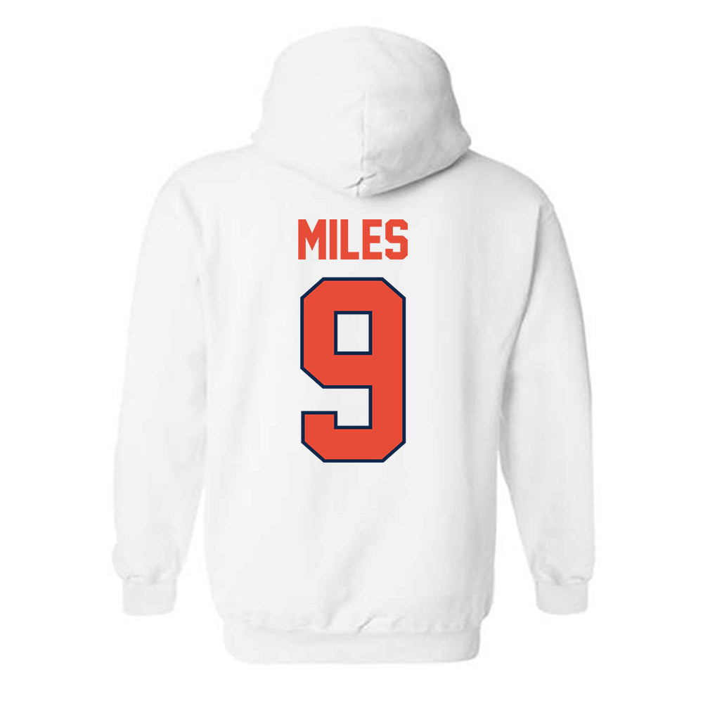 Illinois - NCAA Women's Volleyball : Madi Miles - Classic Shersey Hooded Sweatshirt-1