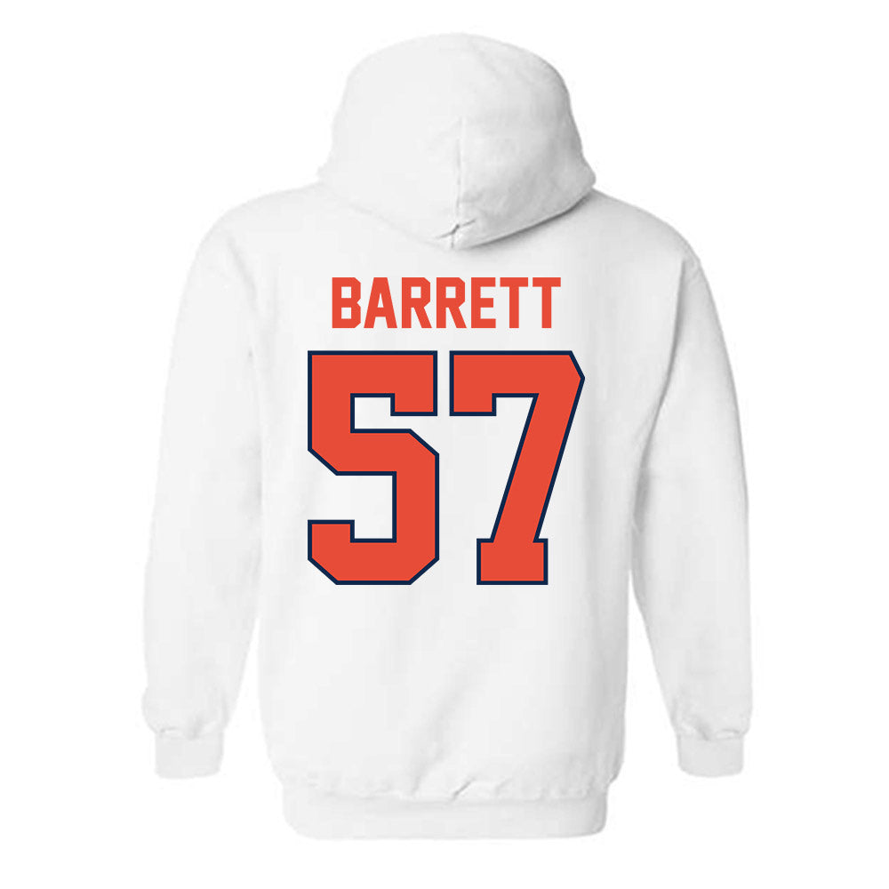 Illinois - NCAA Football : Zach Barrett - Classic Shersey Hooded Sweatshirt-1
