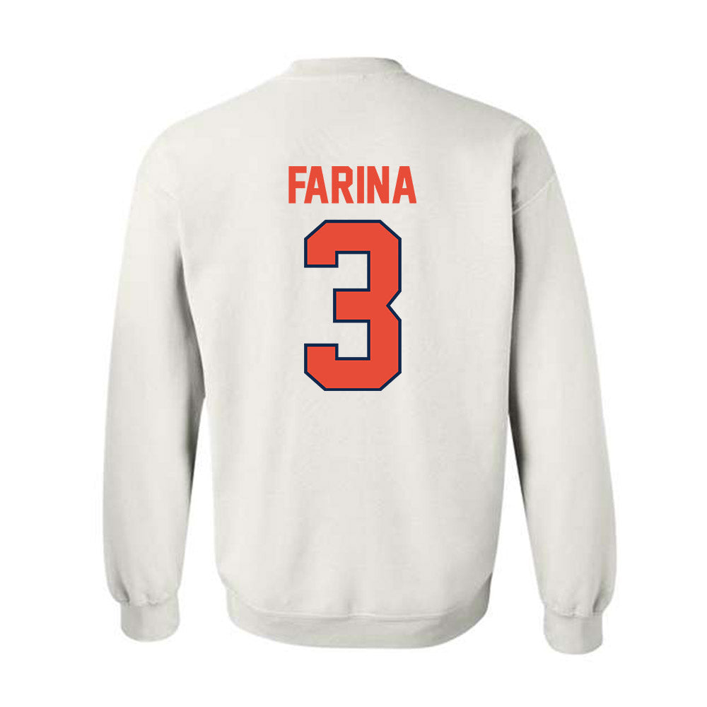 Illinois - NCAA Baseball : Michael Farina - Classic Shersey Crewneck Sweatshirt-1
