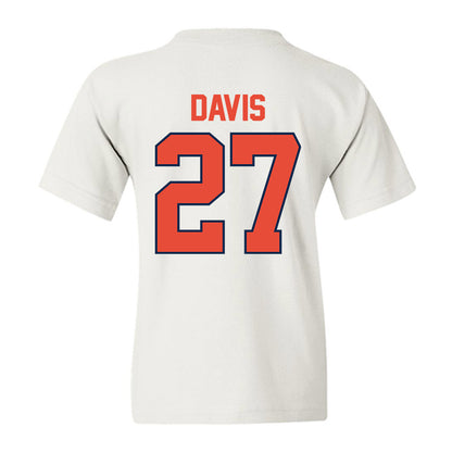 Illinois - NCAA Men's Basketball : Landon Davis - Classic Shersey Youth T-Shirt-1
