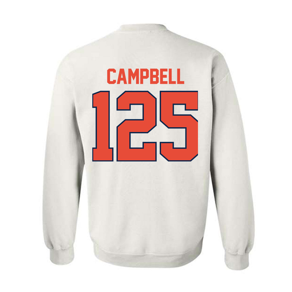 Illinois - NCAA Wrestling : Cj Campbell - Classic Shersey Crewneck Sweatshirt-1