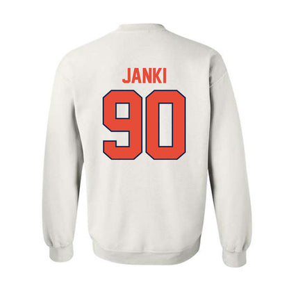 Illinois - NCAA Football : Carter Janki - Classic Shersey Crewneck Sweatshirt-1