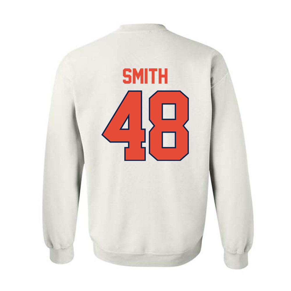 Illinois - NCAA Football : Carter Smith - Classic Shersey Crewneck Sweatshirt-1