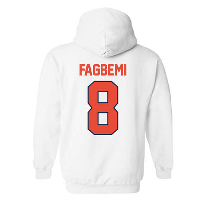 Illinois - NCAA Men's Basketball : Blake Fagbemi - Classic Shersey Hooded Sweatshirt-1