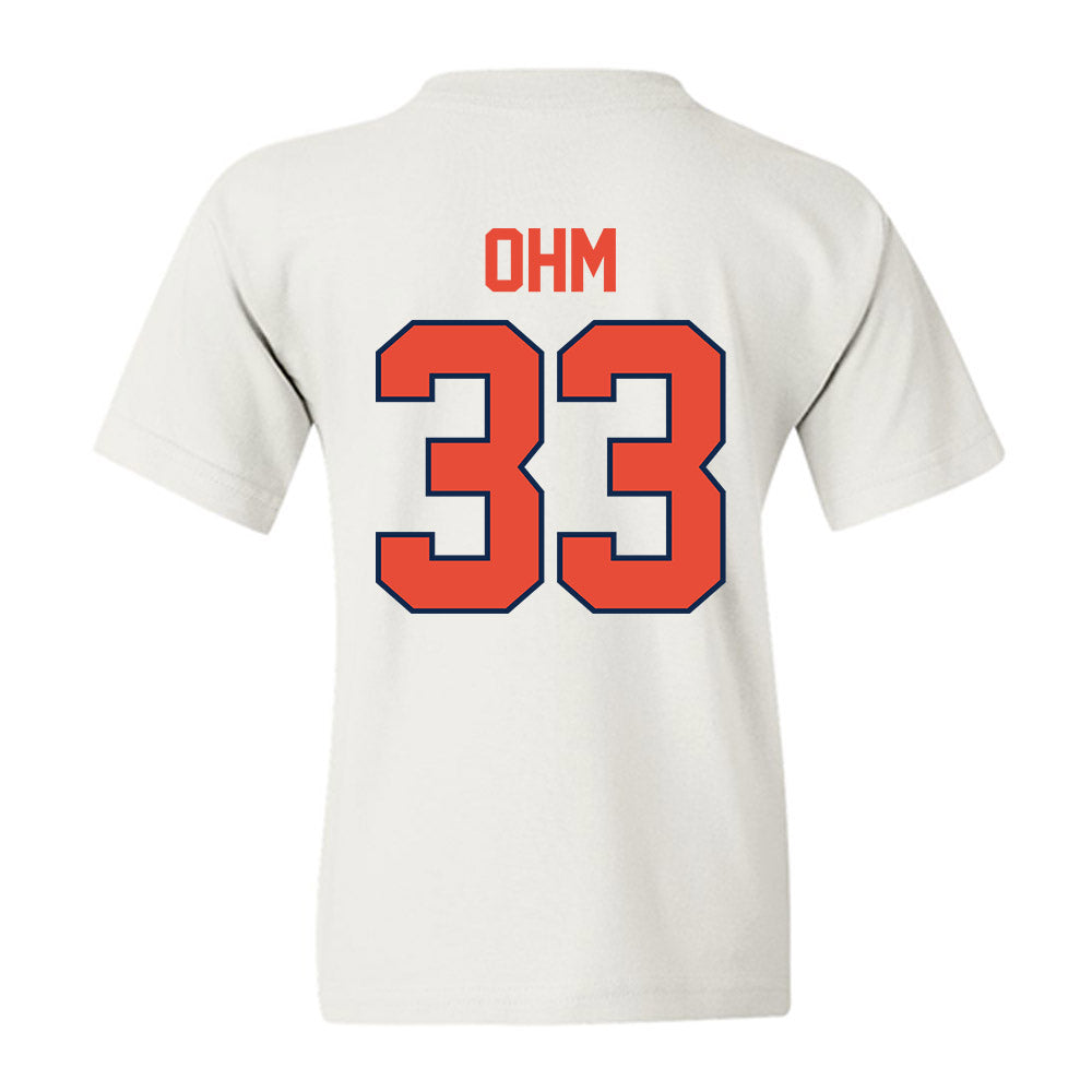 Illinois - NCAA Baseball : Ryan Ohm - Classic Shersey Youth T-Shirt-1