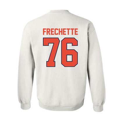 Illinois - NCAA Football : Dylan Frechette - Classic Shersey Crewneck Sweatshirt-1