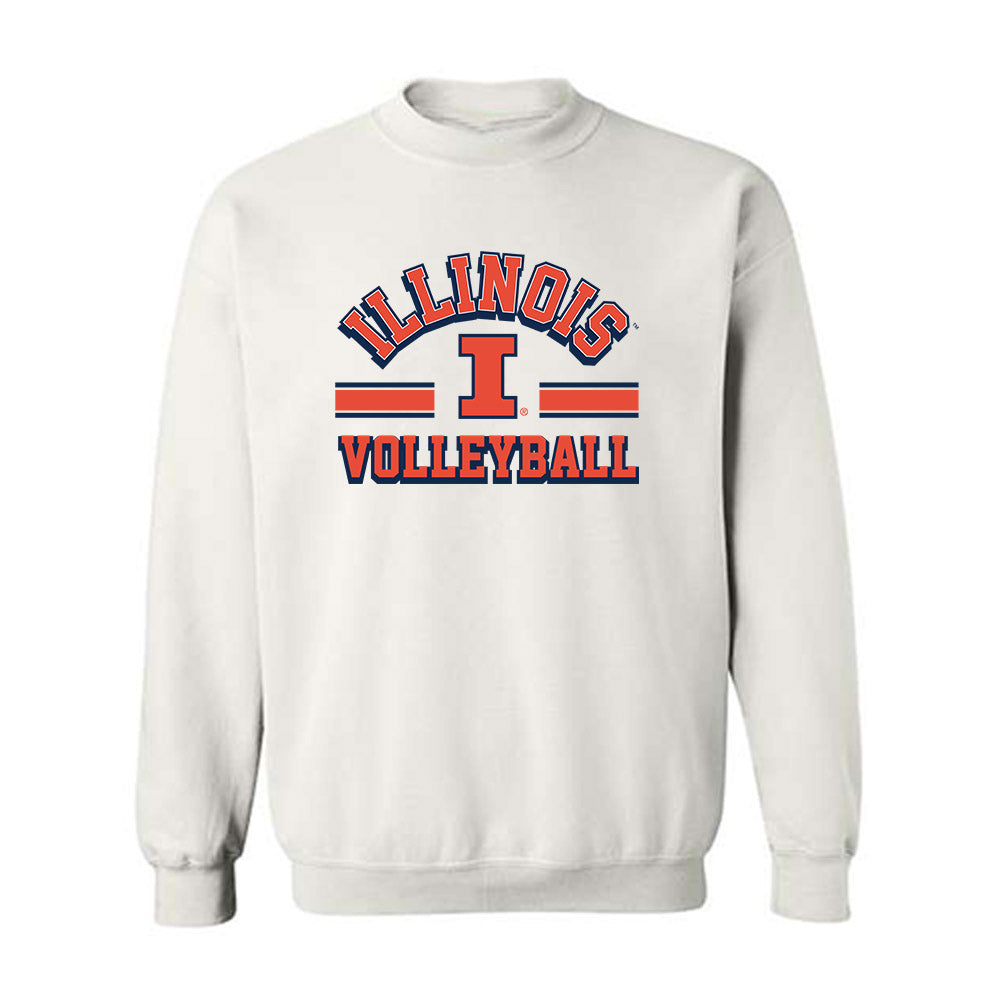 Illinois - NCAA Women's Volleyball : Kristina Starostenko - Classic Shersey Crewneck Sweatshirt-0