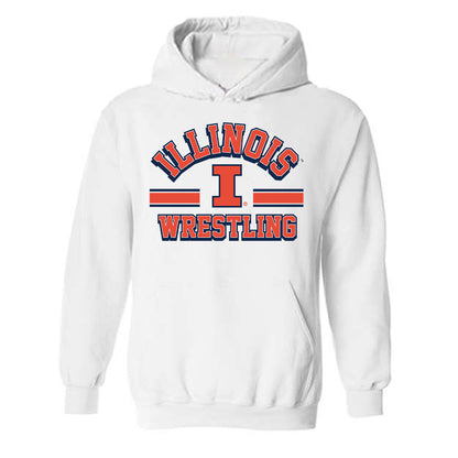 Illinois - NCAA Wrestling : Kannon Webster - Classic Shersey Hooded Sweatshirt-0