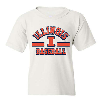 Illinois - NCAA Baseball : Mitch Dye - Classic Shersey Youth T-Shirt-0