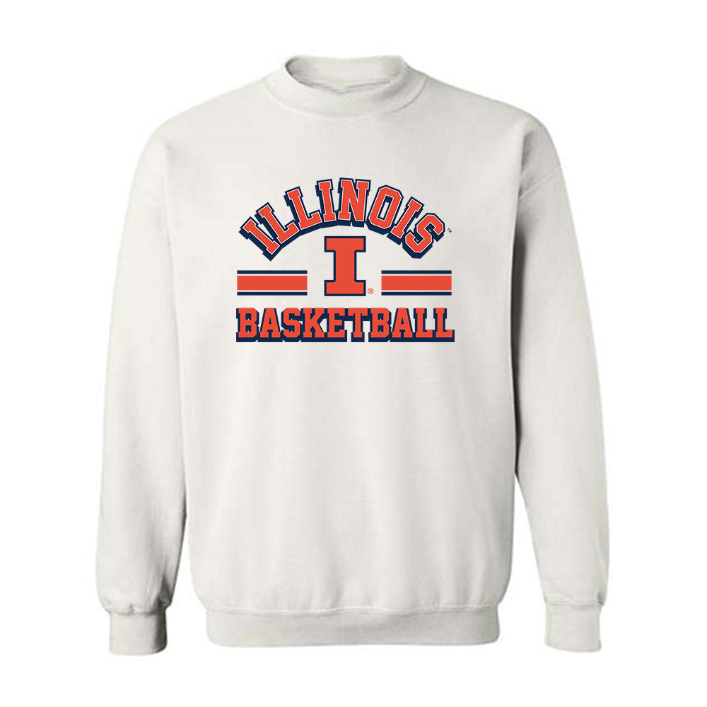 Illinois - NCAA Women's Basketball : Divine Bourrage - Classic Shersey Crewneck Sweatshirt-0