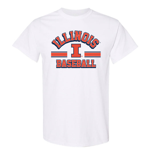 Illinois - NCAA Baseball : Ike Young - Classic Shersey T-Shirt-0