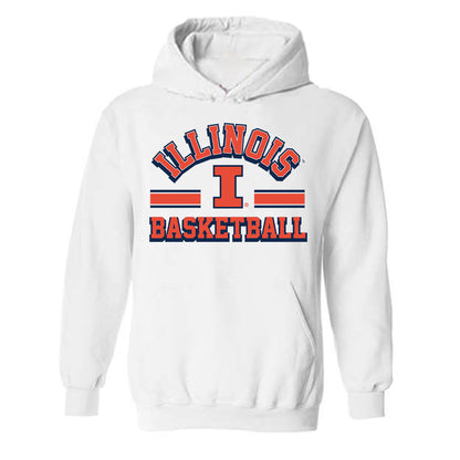 Illinois - NCAA Women's Basketball : Divine Bourrage - Classic Shersey Hooded Sweatshirt-0