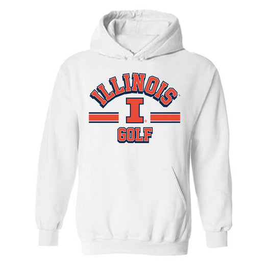 Illinois - NCAA Men's Golf : Harrison Zipfel - Classic Shersey Hooded Sweatshirt-0