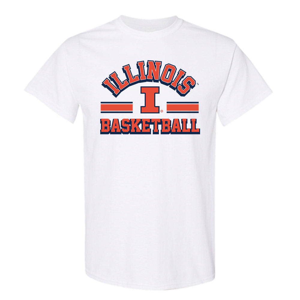 Illinois - NCAA Women's Basketball : Divine Bourrage - Classic Shersey T-Shirt-0