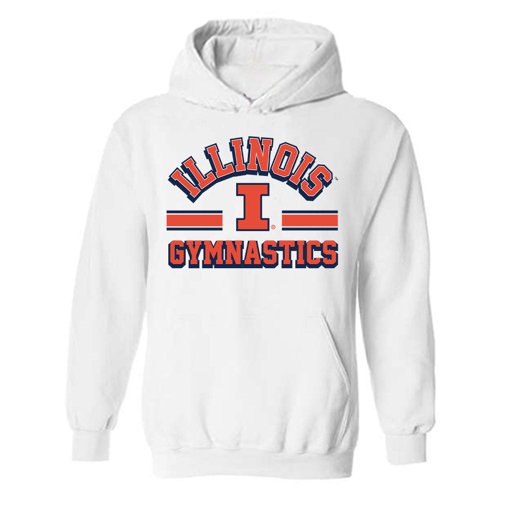 Illinois - NCAA Men's Gymnastics : Sam Kaplan - Classic Shersey Hooded Sweatshirt-0