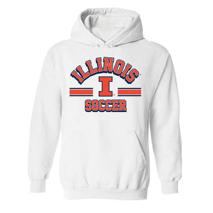 Illinois - NCAA Women's Soccer : Ashlyn Adams - Classic Shersey Hooded Sweatshirt-0