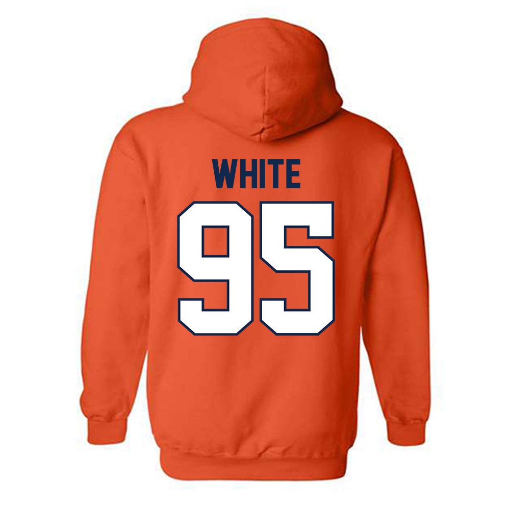 Illinois - NCAA Football : Isaiah White - Classic Shersey Hooded Sweatshirt-1