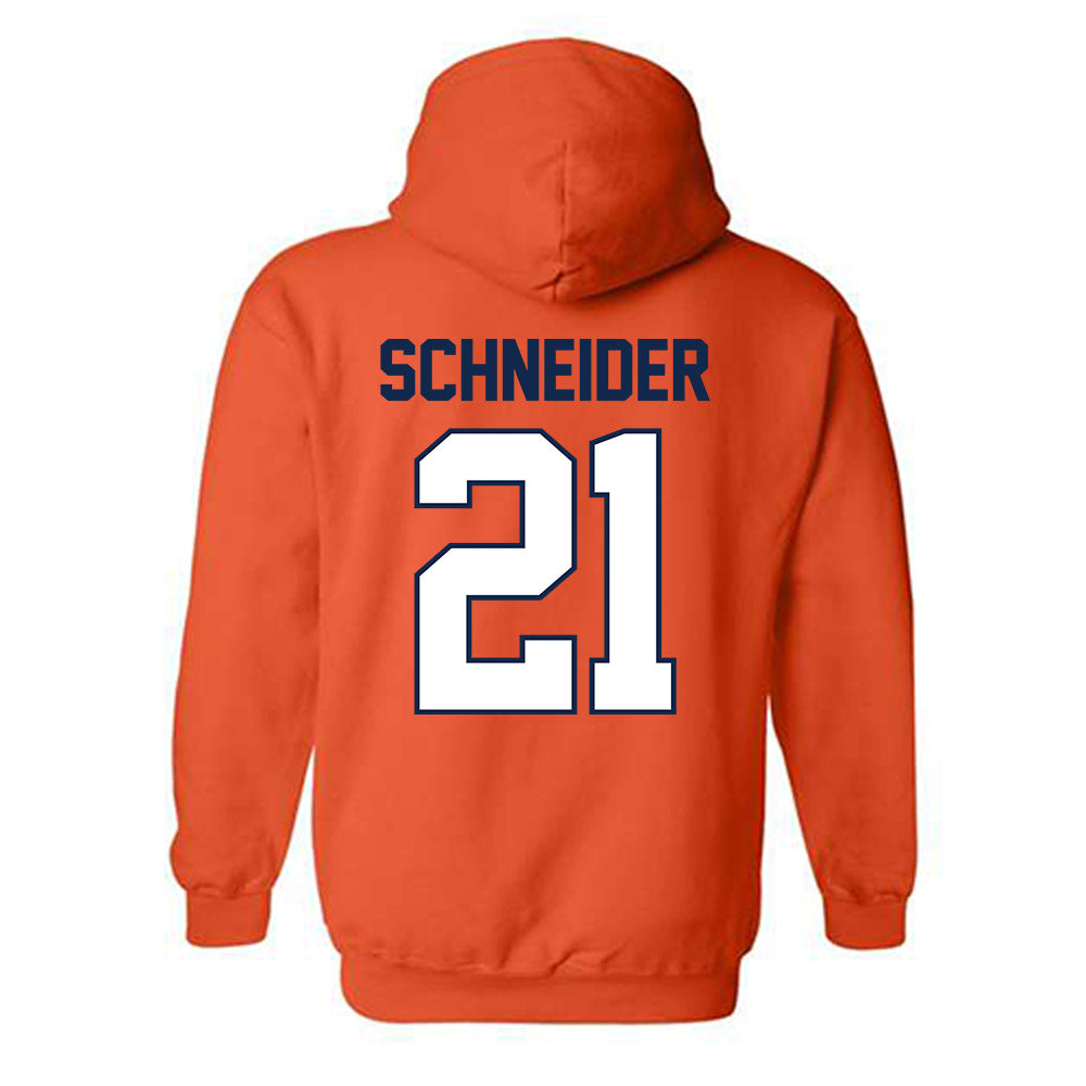 Illinois - NCAA Women's Soccer : Myra Schneider - Classic Shersey Hooded Sweatshirt-1