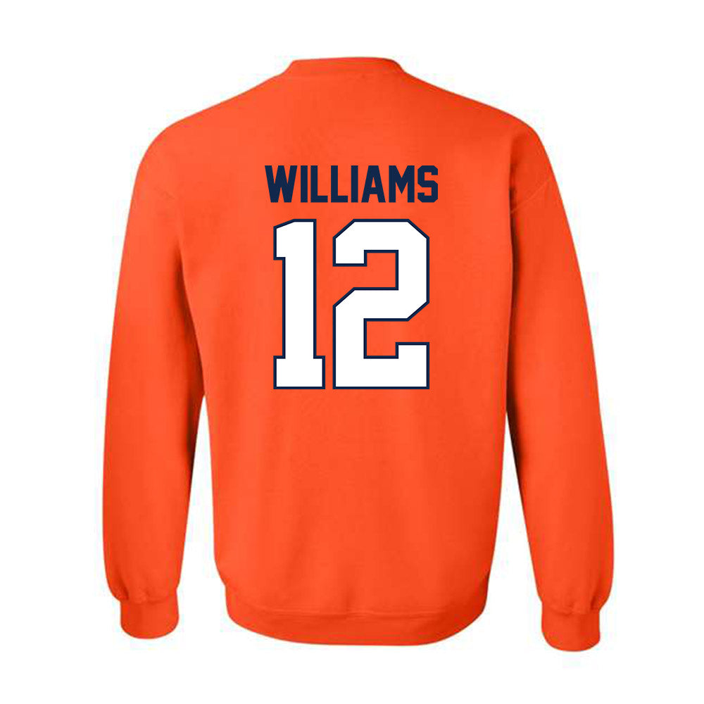 Illinois - NCAA Football : Isaiah Williams - Classic Shersey Crewneck Sweatshirt-1