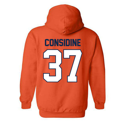 Illinois - NCAA Football : Caden Considine - Classic Shersey Hooded Sweatshirt-1