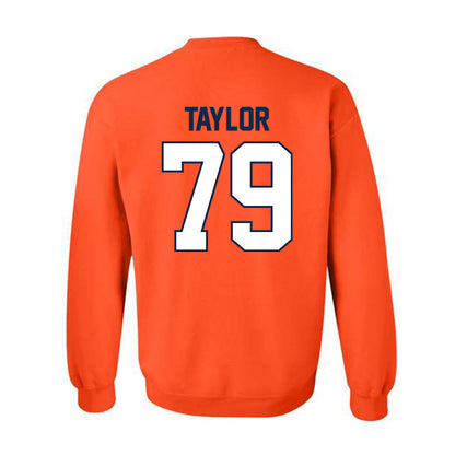 Illinois - NCAA Football : TJ Taylor - Classic Shersey Crewneck Sweatshirt-1