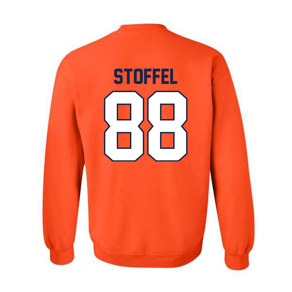 Illinois - NCAA Football : Davin Stoffel - Classic Shersey Crewneck Sweatshirt-1