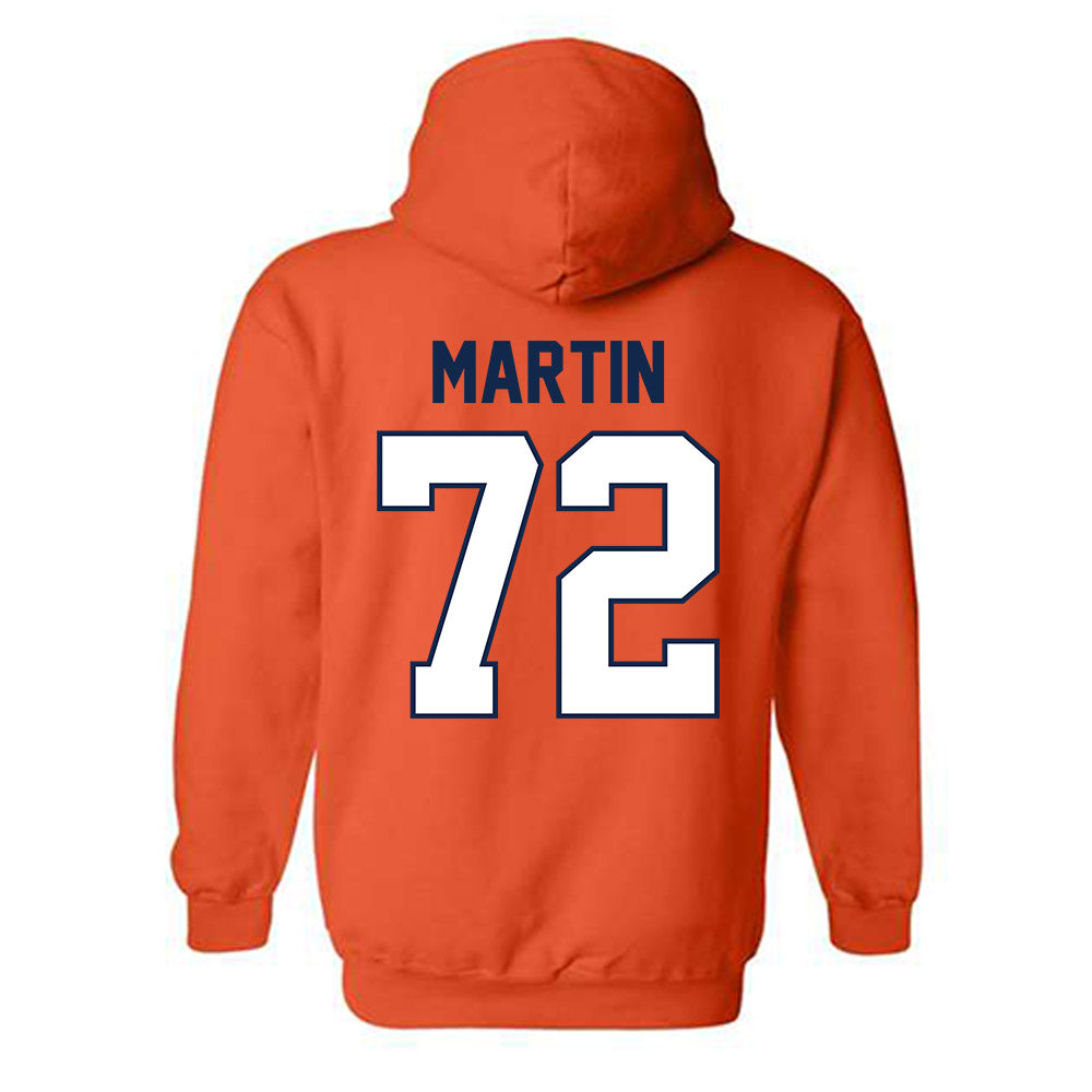 Illinois - NCAA Football : Christian Martin - Classic Shersey Hooded Sweatshirt-1