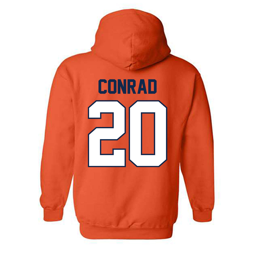 Illinois - NCAA Women's Soccer : Cadence Conrad - Classic Shersey Hooded Sweatshirt-1