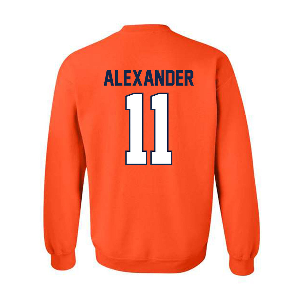 Illinois - NCAA Football : Jacob Alexander - Classic Shersey Crewneck Sweatshirt-1