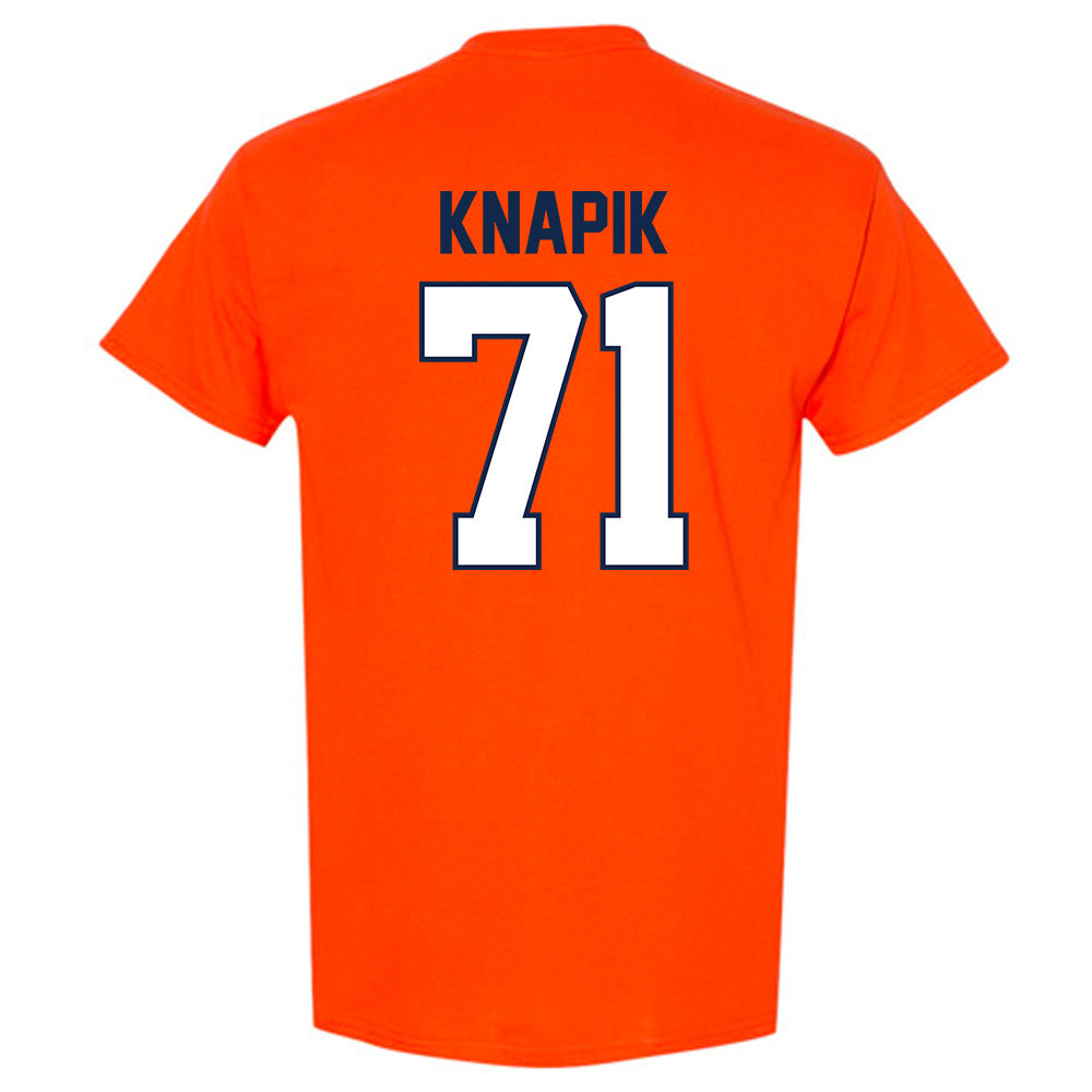 Illinois - NCAA Football : Nathan Knapik - Classic Shersey T-Shirt-1