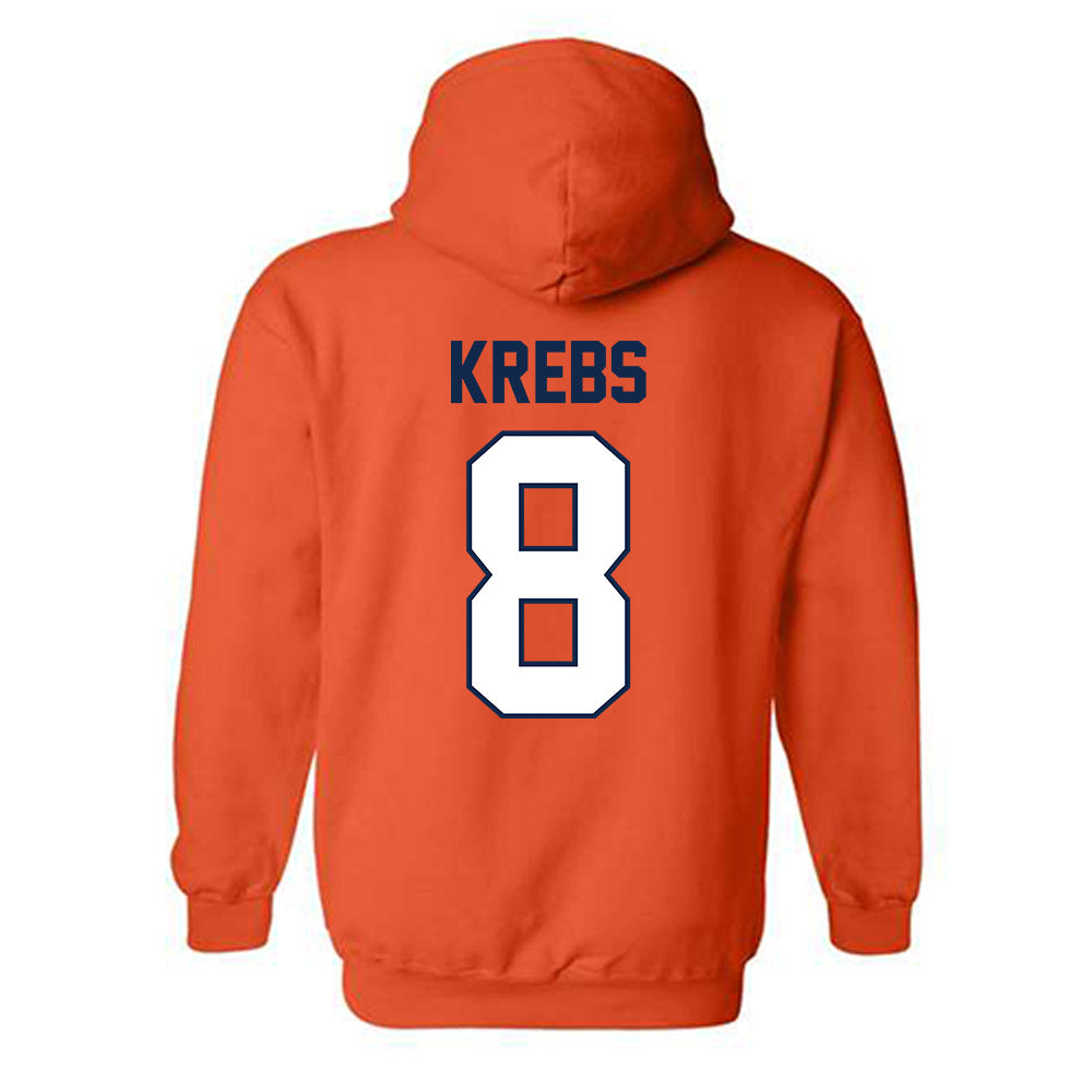 Illinois - NCAA Baseball : Lucas Krebs - Classic Shersey Hooded Sweatshirt-1