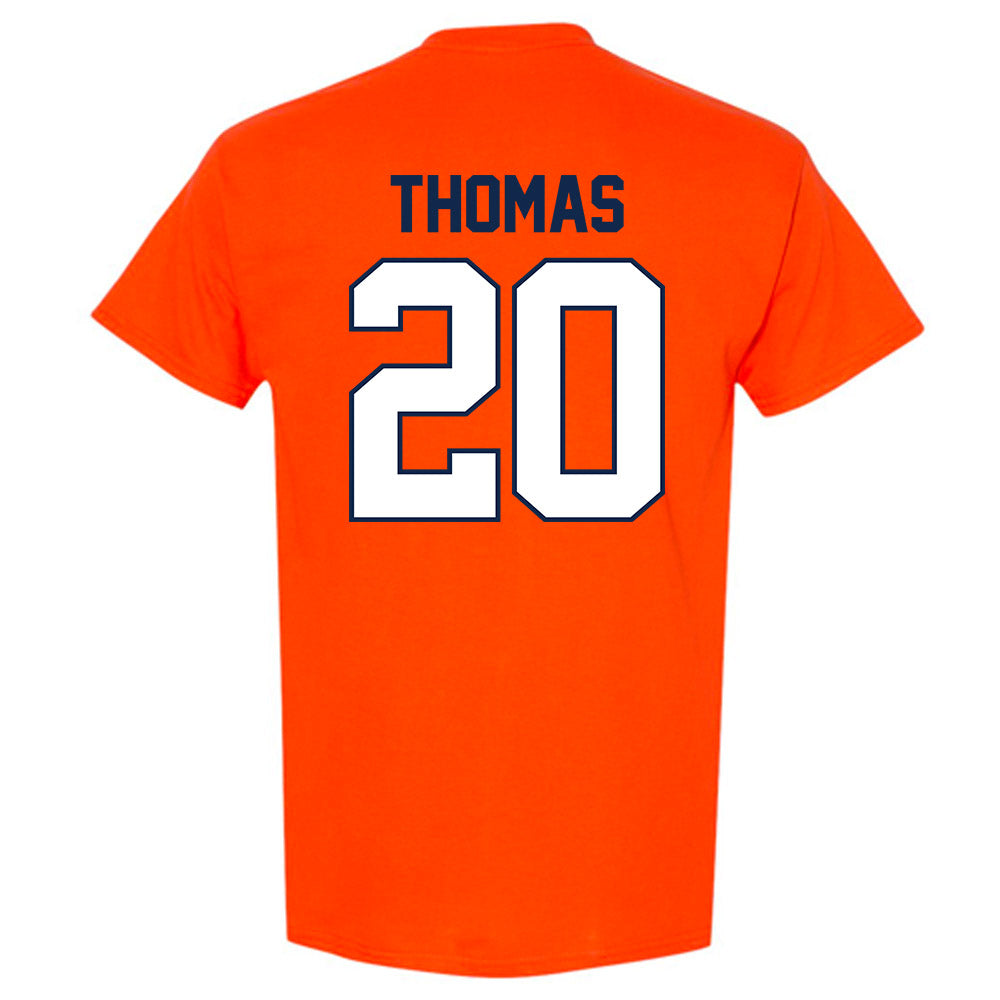 Illinois - NCAA Football : Almirian Thomas - Classic Shersey T-Shirt-1