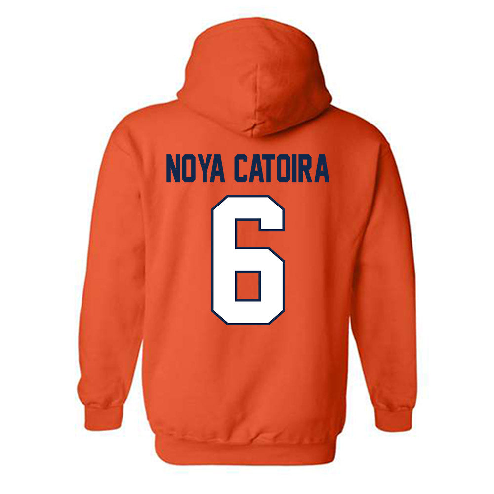 Illinois - NCAA Women's Basketball : Irene Noya Catoira - Classic Shersey Hooded Sweatshirt-1