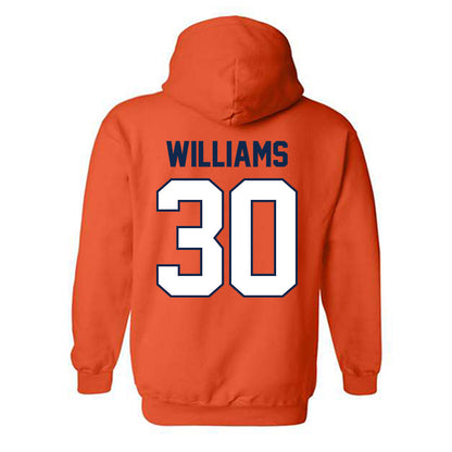 Illinois - NCAA Football : Tony Williams - Classic Shersey Hooded Sweatshirt-1