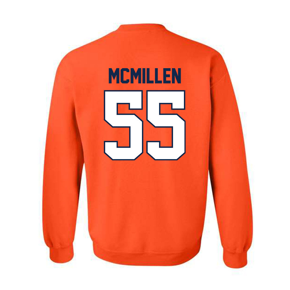 Illinois - NCAA Football : TJ McMillen - Classic Shersey Crewneck Sweatshirt-1