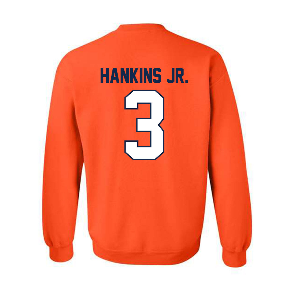 Illinois - NCAA Football : Nick Hankins Jr. - Classic Shersey Crewneck Sweatshirt-1