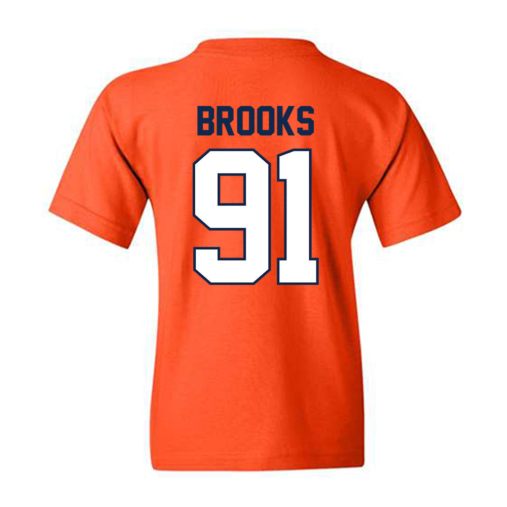 Illinois - NCAA Football : Cameron Brooks - Classic Shersey Youth T-Shirt-1