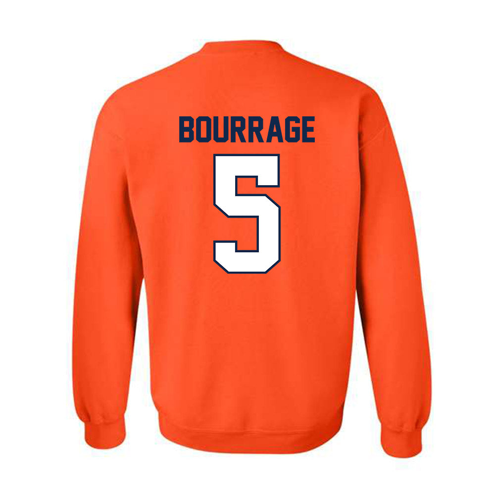Illinois - NCAA Women's Basketball : Divine Bourrage - Classic Shersey Crewneck Sweatshirt-1