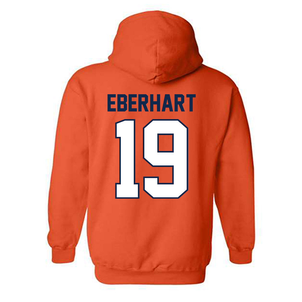 Illinois - NCAA Football : Jacob Eberhart - Classic Shersey Hooded Sweatshirt-1