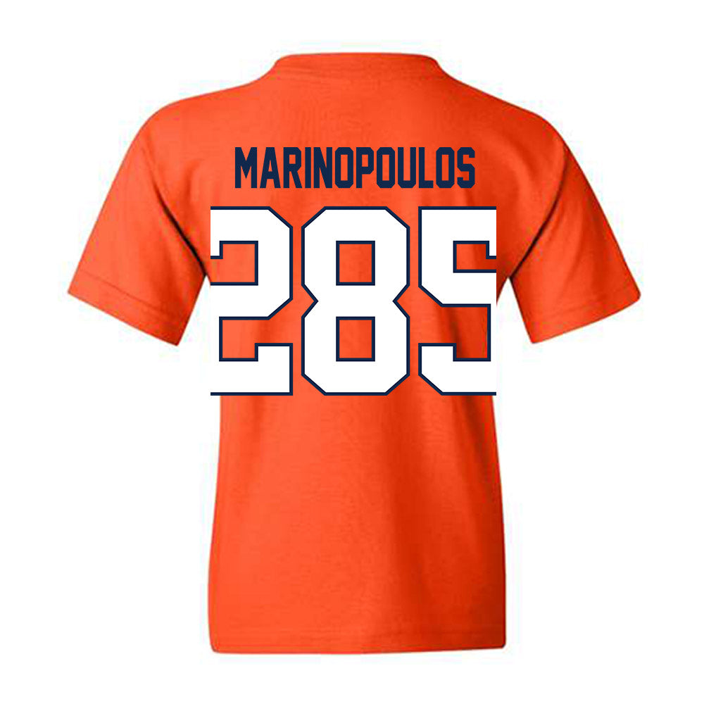 Illinois - NCAA Wrestling : Peter Marinopoulos - Classic Shersey Youth T-Shirt-1