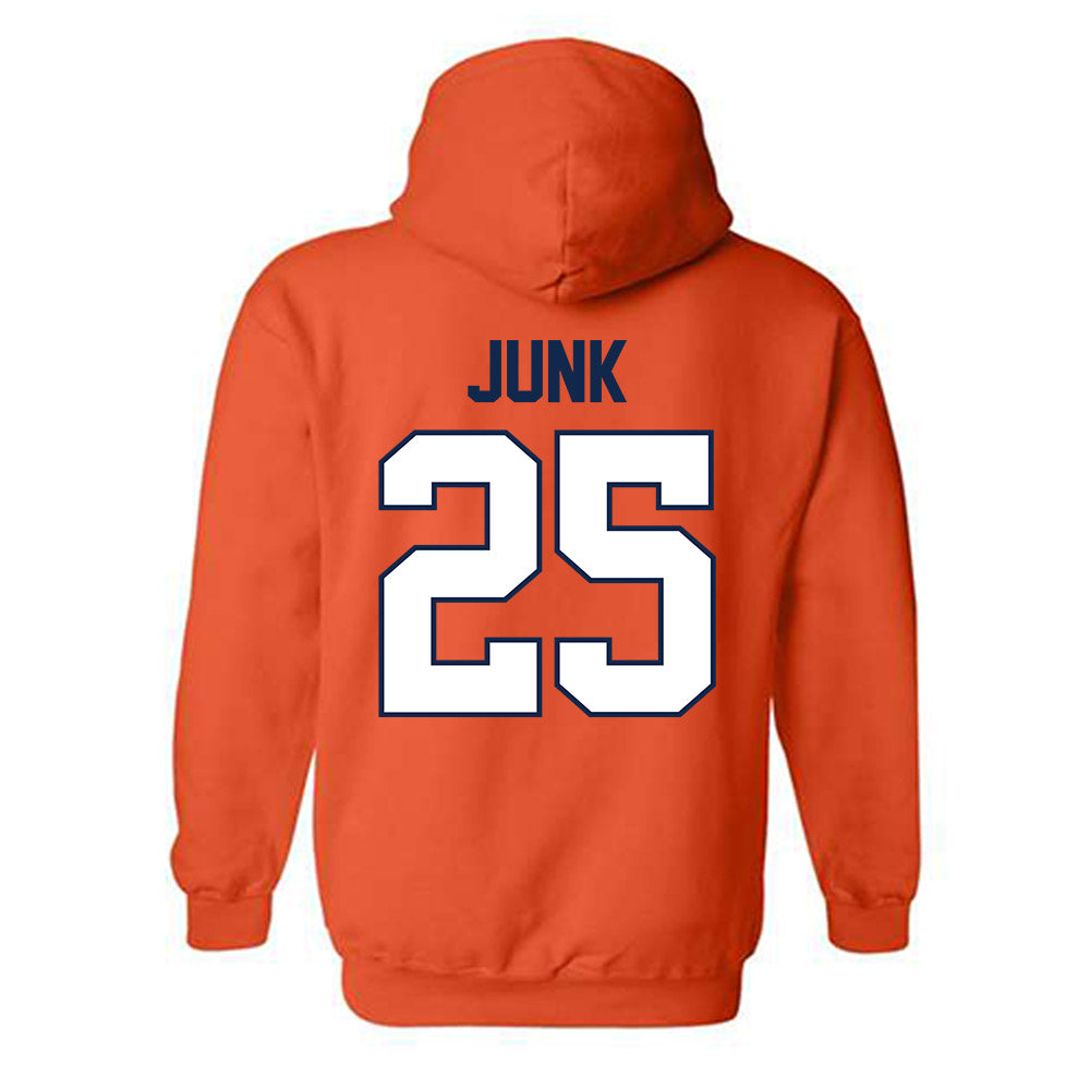Illinois - NCAA Women's Soccer : Cailynn Junk - Classic Shersey Hooded Sweatshirt-1