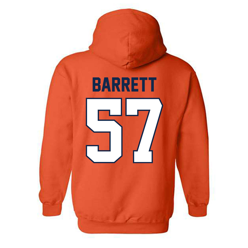 Illinois - NCAA Football : Zach Barrett - Classic Shersey Hooded Sweatshirt-1
