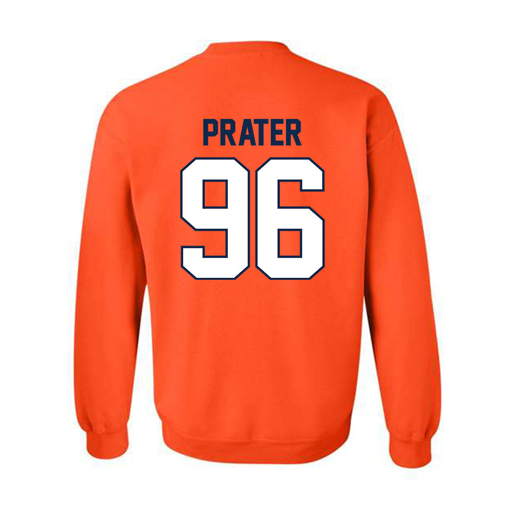 Illinois - NCAA Football : Darrell Prater - Classic Shersey Crewneck Sweatshirt-1