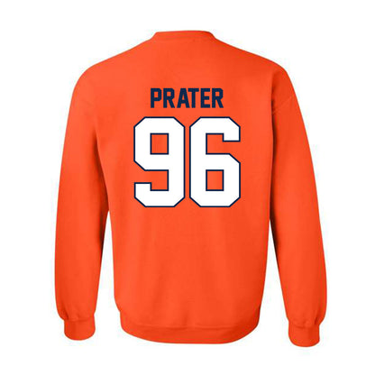 Illinois - NCAA Football : Darrell Prater - Classic Shersey Crewneck Sweatshirt-1