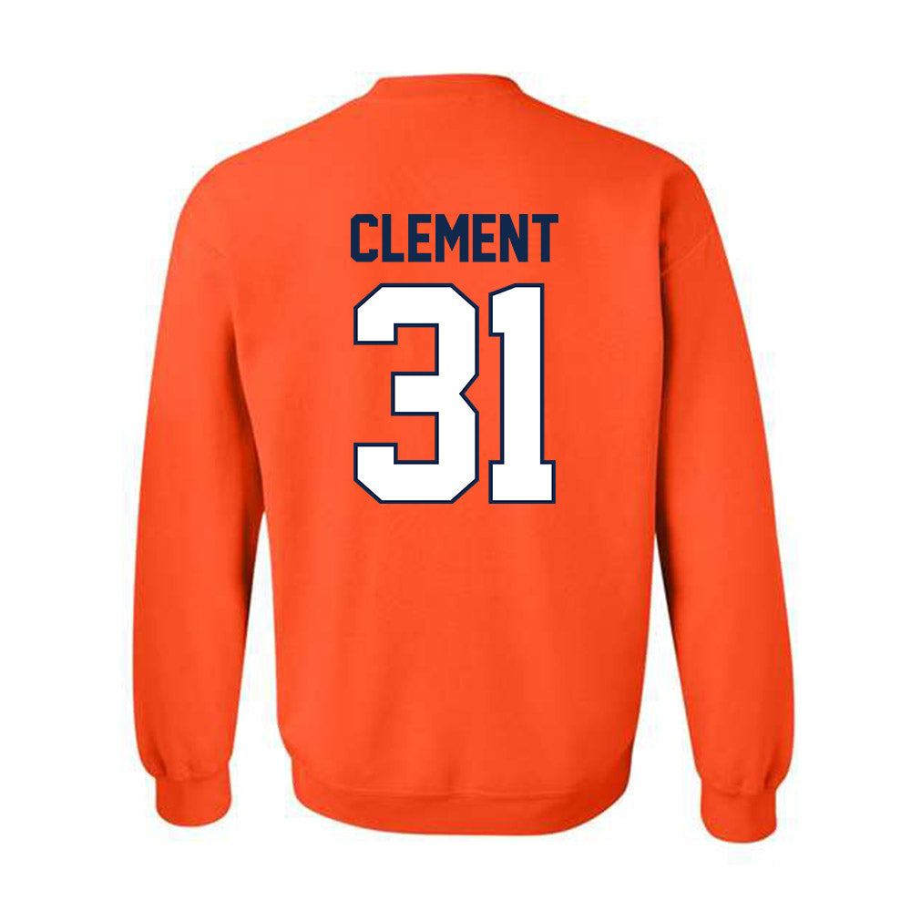 Illinois - NCAA Football : Murphy Clement - Classic Shersey Crewneck Sweatshirt-1