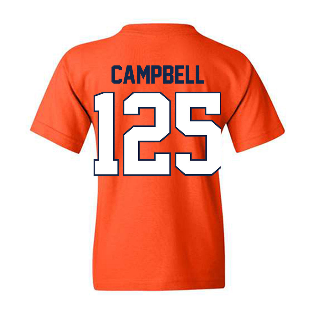 Illinois - NCAA Wrestling : Cj Campbell - Classic Shersey Youth T-Shirt-1