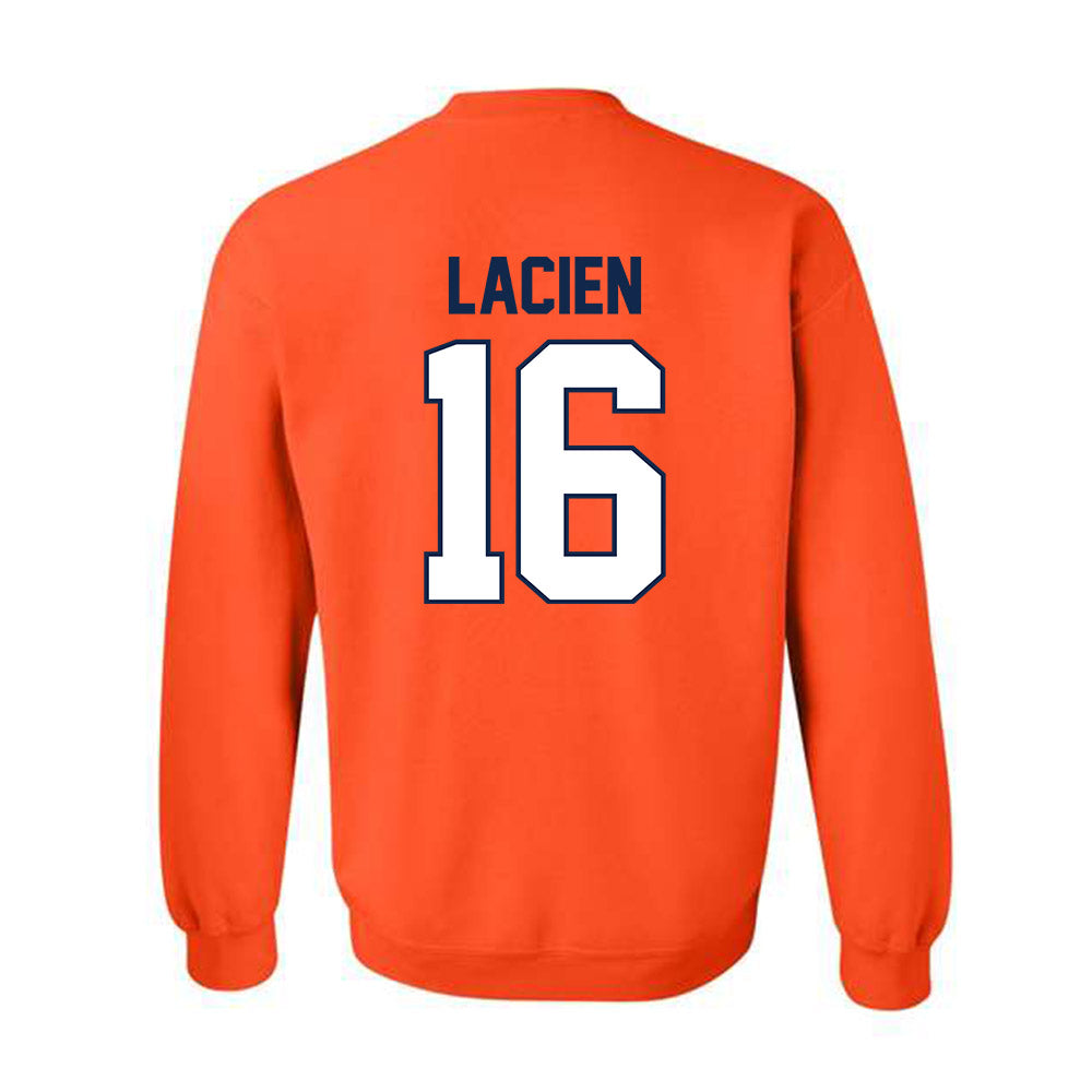 Illinois - NCAA Baseball : Richie LaCien - Classic Shersey Crewneck Sweatshirt-1