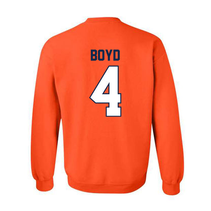 Illinois - NCAA Football : Carson Boyd - Classic Shersey Crewneck Sweatshirt-1